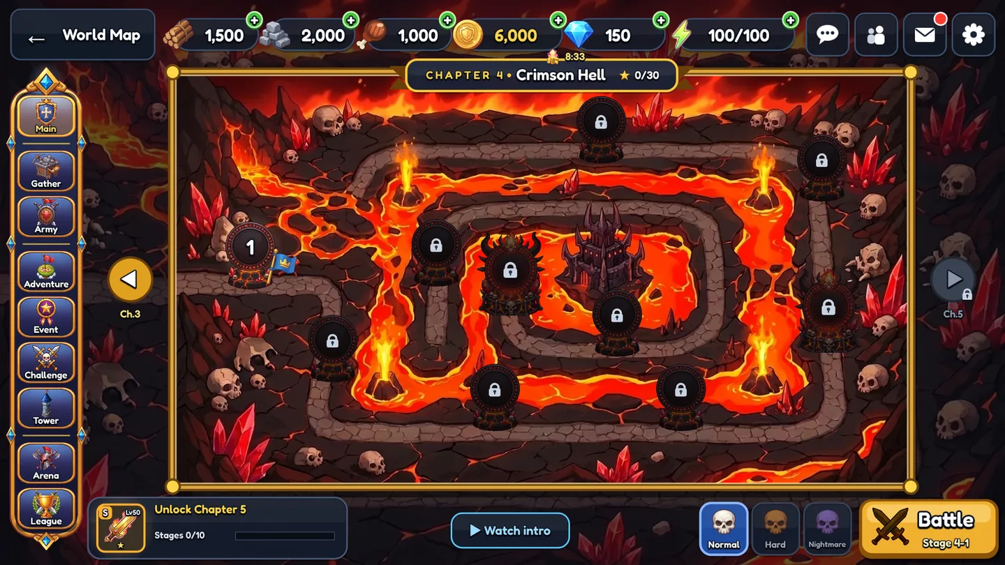 Chapter map